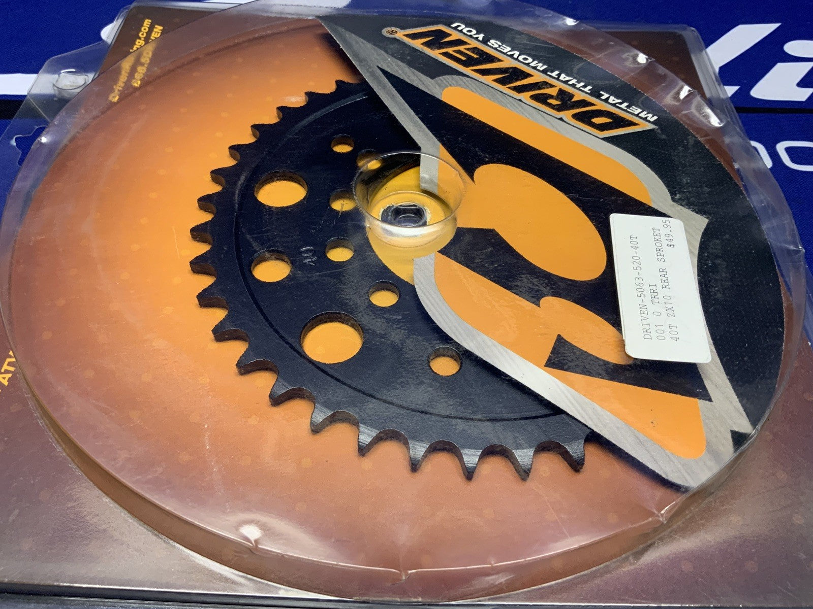 Driven Racing Rear Sprocket Kawasaki 520 40 Tooth 5063-520-40T