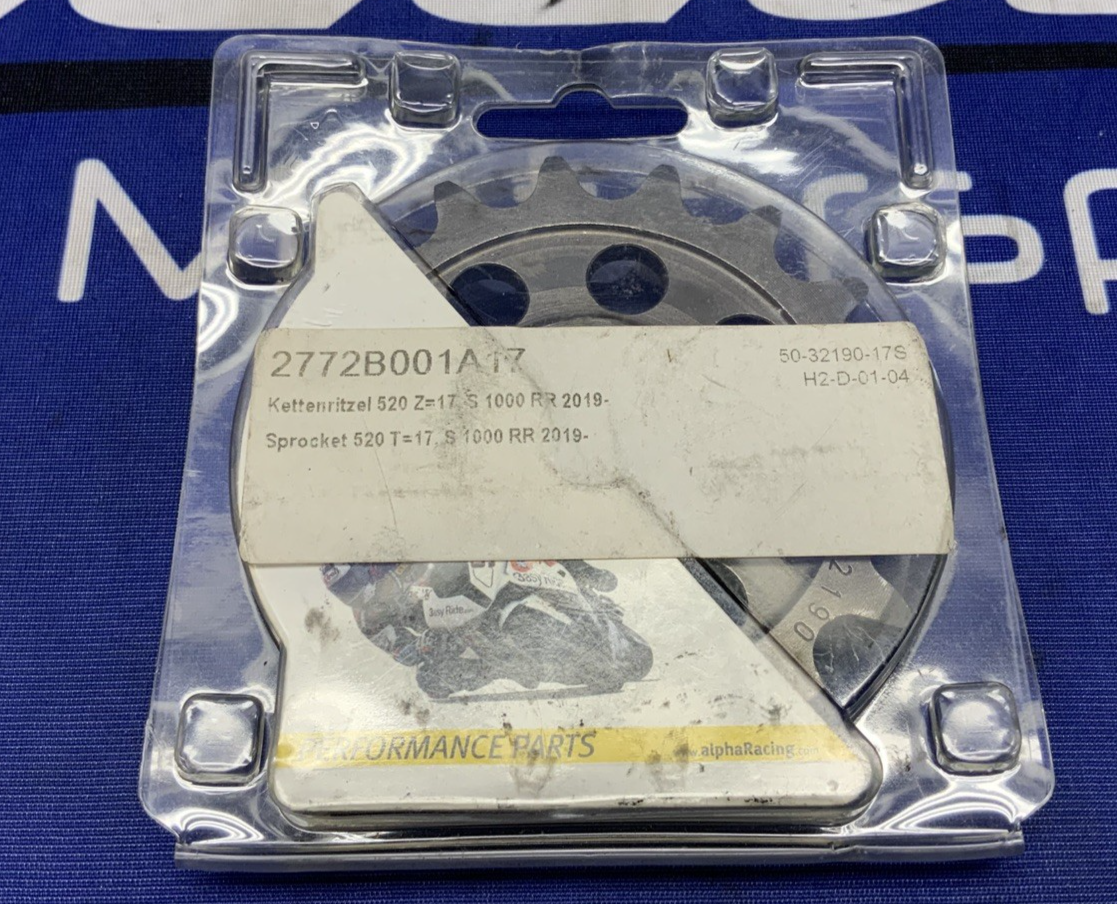 Alpha Racing Sprocket 520 T17 S1000RR 2019-2025 2772B001A17