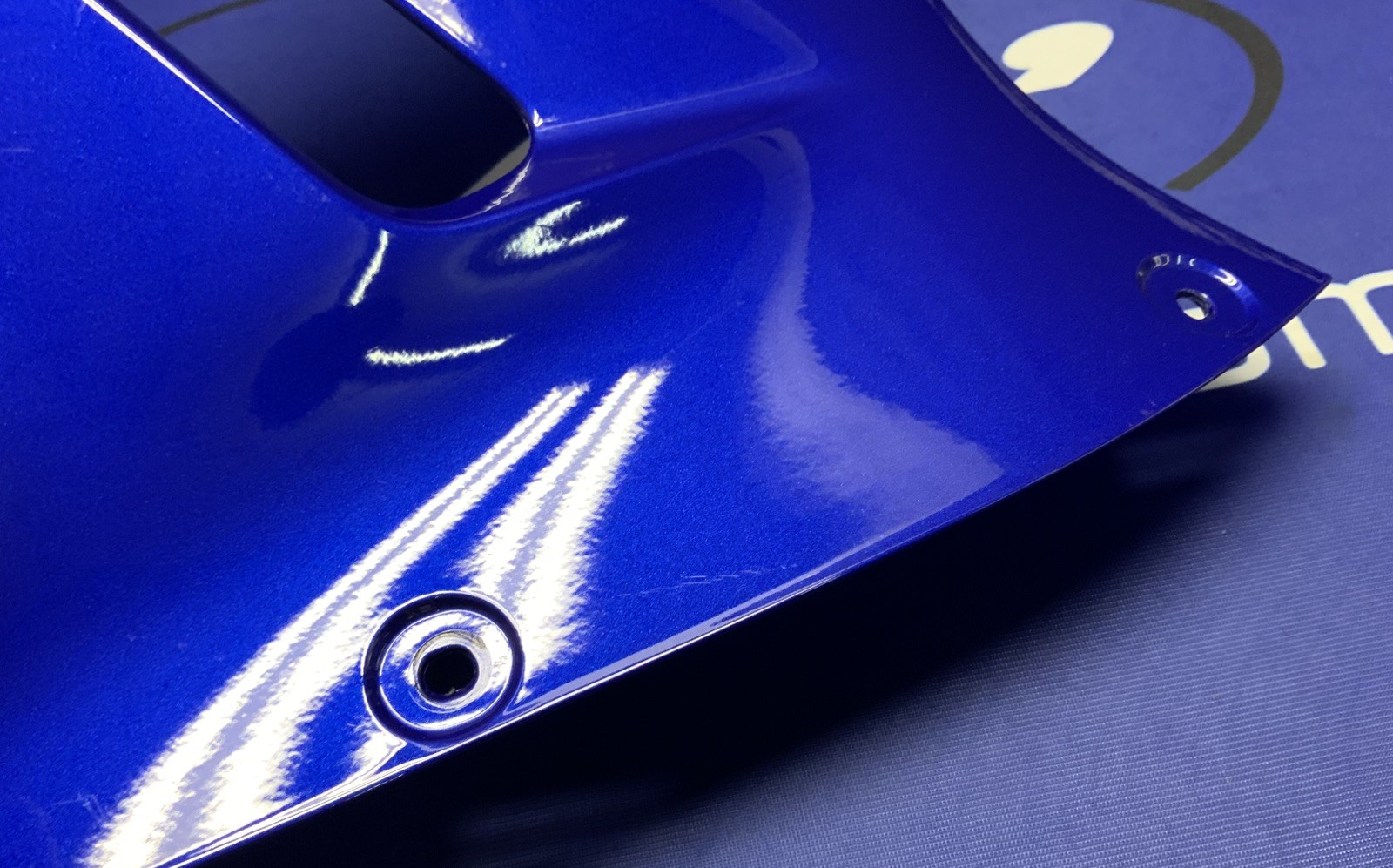 Yamaha Left Lower Fairing (Blue) YZF-R7 2022-2025 OEM BEB-2172G-00-P4