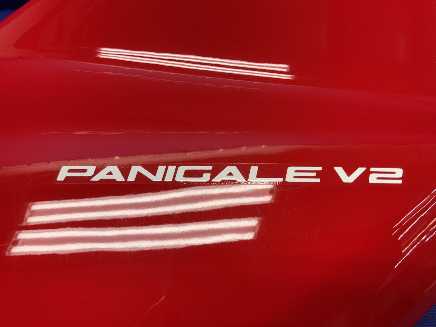Ducati Right Upper Fairing Red Panigale V2 2020-2025 OEM 4801A861AB-2
