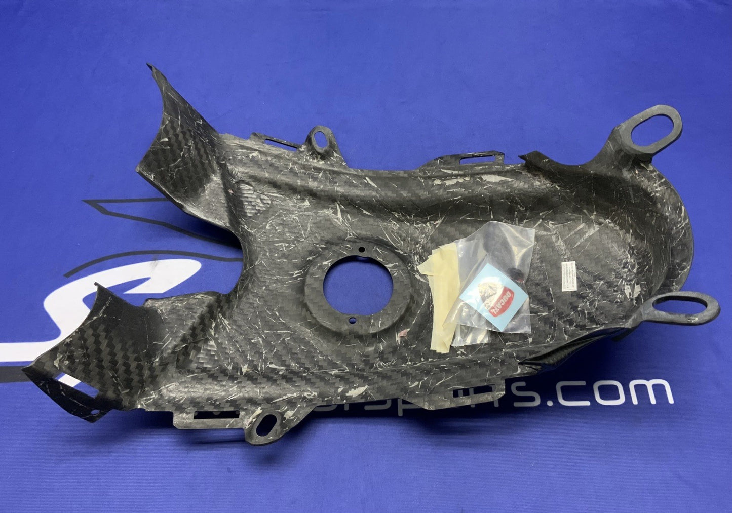 Ducati Carbon Tank Cover 1199 Panigale 2012-2013 OEM 96980151A