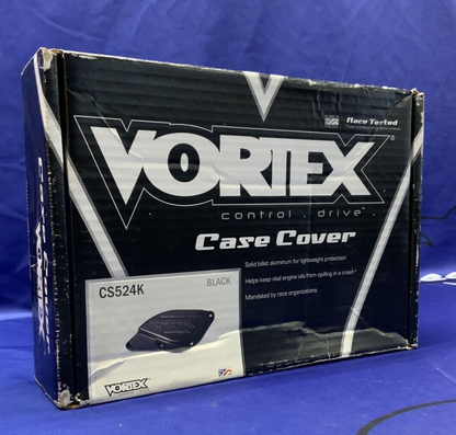 Vortex Racing Right Side Clutch Cover (Black) GSXR 1000 2009-2016 CS524K