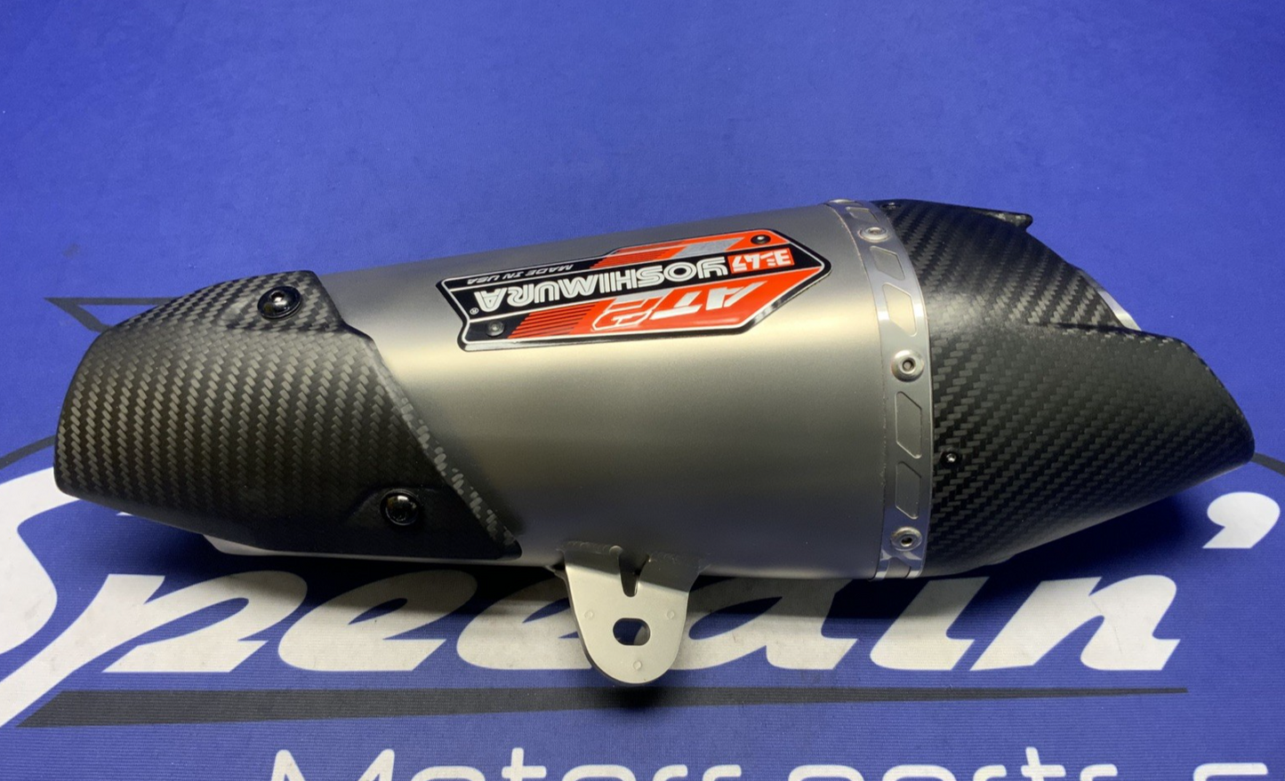 Yoshimura AT2 Slip-On Street Exhaust Muffler 57mm Inlet