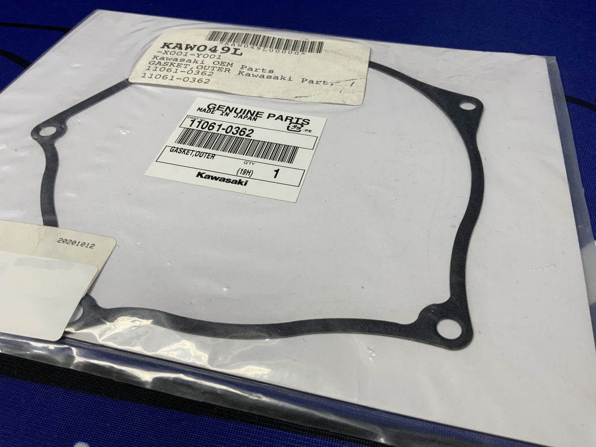 Kawasaki Outer Clutch Cover Gasket KX250F 2009-2016 OEM 11061-0362