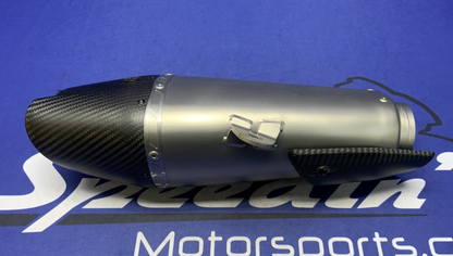 Yoshimura AT2 Slip-On Street Exhaust Muffler 57mm Inlet