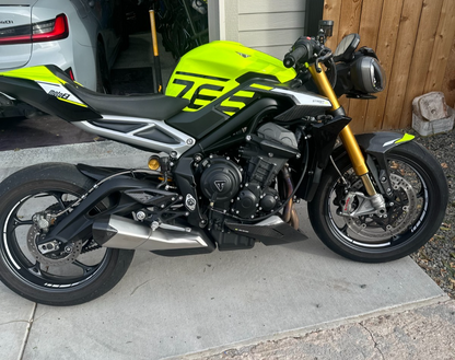 Triumph Subframe Assembly (Silver) Street Triple R/RS/Moto2 2024-26 OEM T2073626