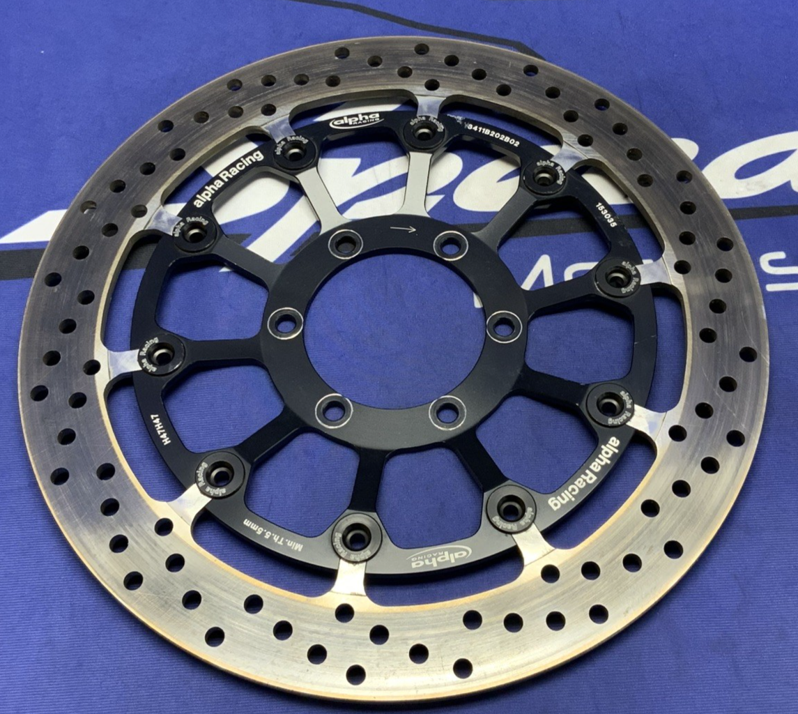 Alpha Racing Front Brake Rotor Set S1000RR 2019-2026 3411B202B02/3411B202B01