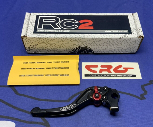 CRG Short RC2 Clutch Lever (Black) Ducati Monster 620/800/695 03-08 2AB-611-H-B