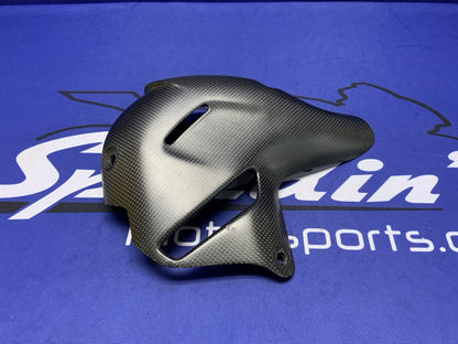 Duacti Exhaust Cover Carbon Fiber Panigale V4 2020-2024 OEM 96911851AA