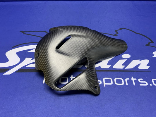 Duacti Exhaust Cover Carbon Fiber Panigale V4 2020-2024 OEM 96911851AA