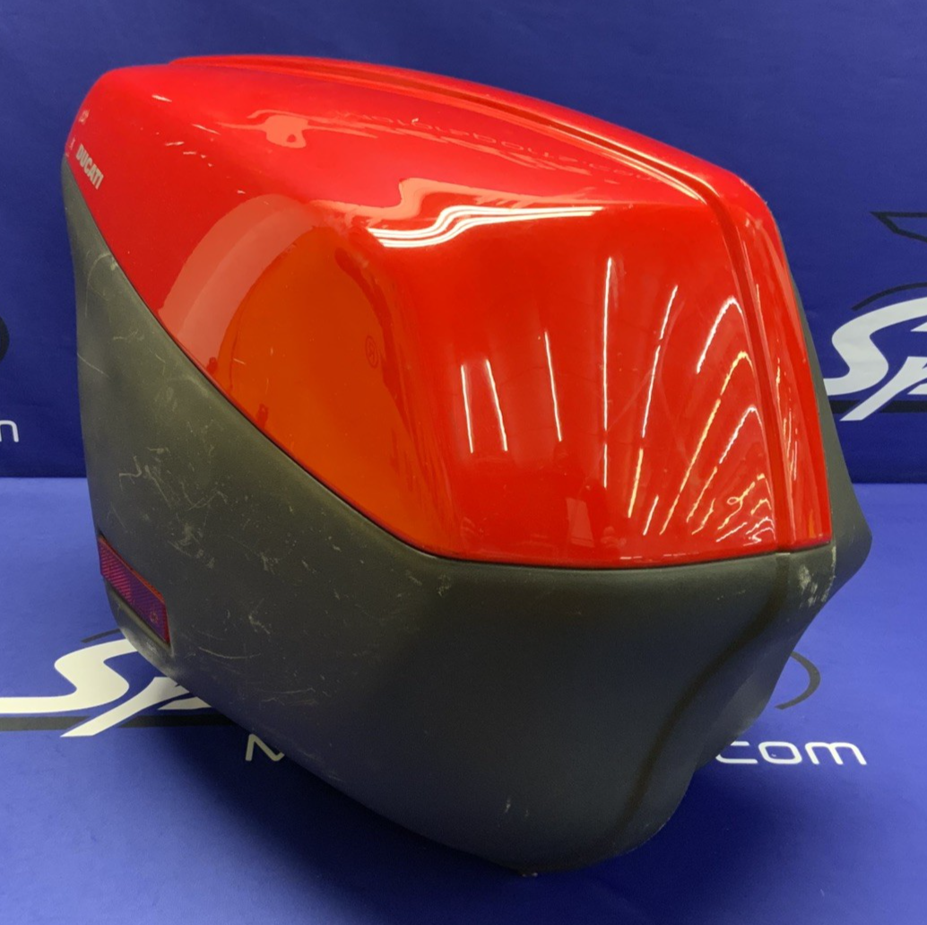 Ducati Saddle Bag Set (Red) STAS 2001-2005 OEM 69810151A/6981016A