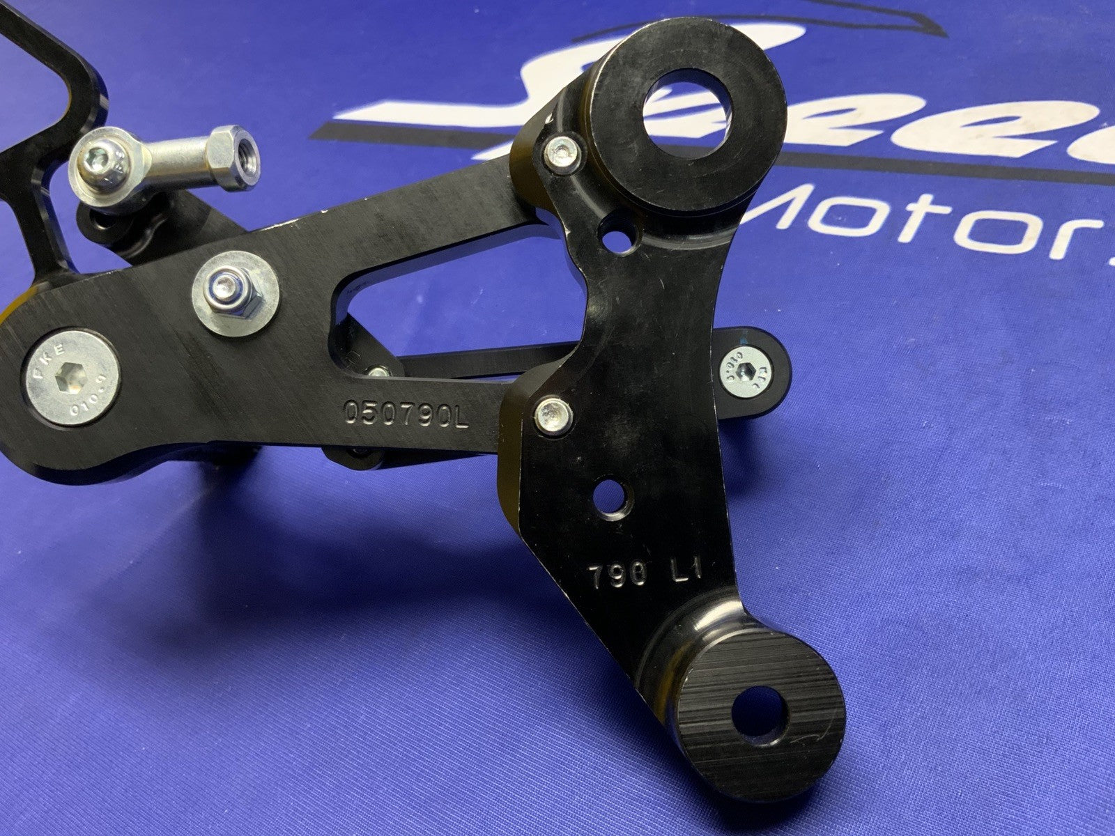 Woodcraft Left Rearset Assembly 790 Duke 17-26, 890 Duke/R 2020-2023 05-0790L