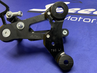 Woodcraft Left Rearset Assembly 790 Duke 17-26, 890 Duke/R 2020-2023 05-0790L
