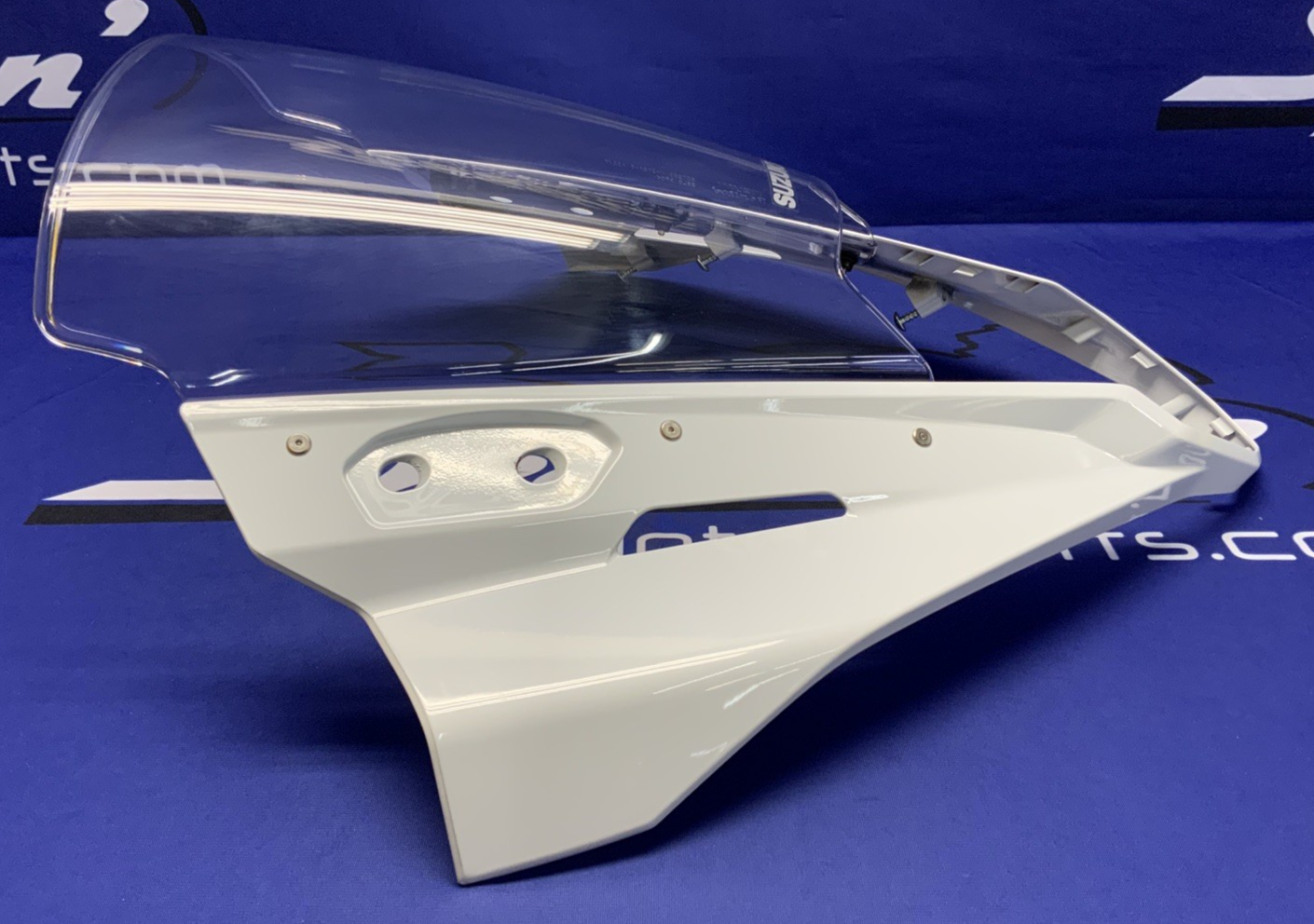Suzuki Front Cowling W/ Windscreen (Pearl) GSX-8R 24-26 OEM 94410-25L01-QU2-1
