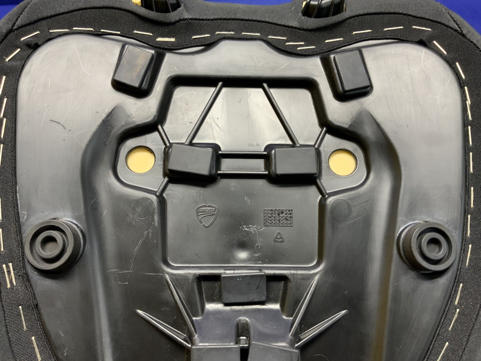 Ducati Rider Seat (Black) Panigale V2 2020-2024 OEM 595P6412AB
