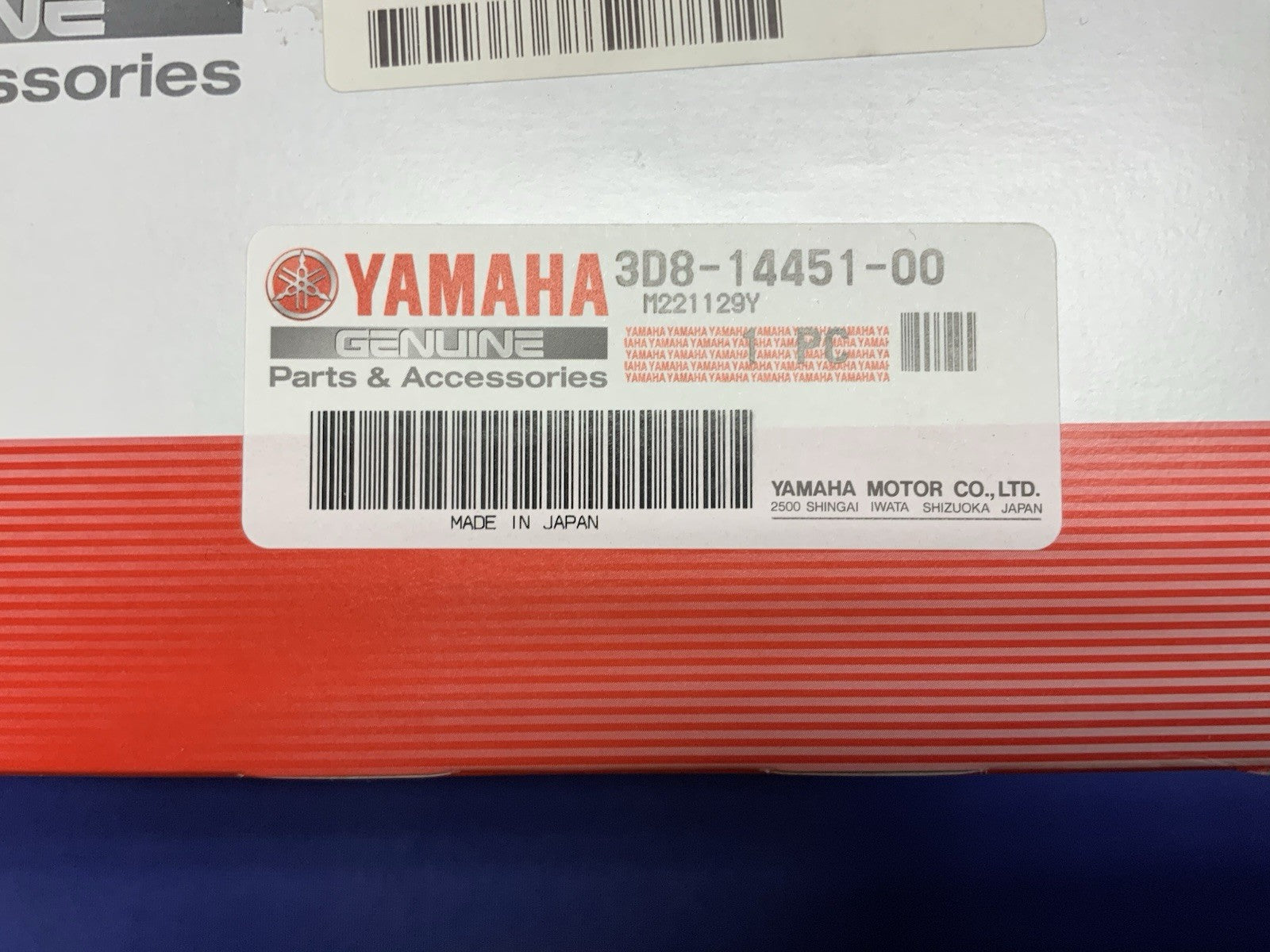 Yamaha Air Filter V Star 1300 Deluxe 2014-2016 OEM 3D8-14451-00-00