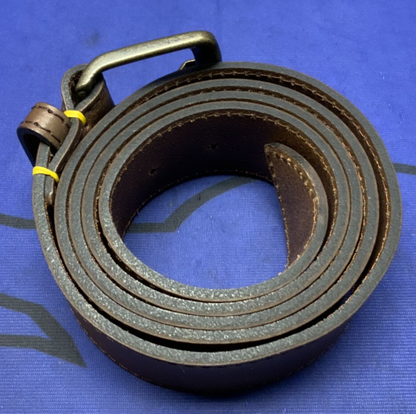 Ducati Scrambler Logo Leather Belt (Brown) 110 cm OEM 987691899