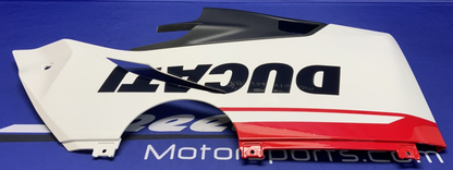 Ducati Left Fairing (White) Panigale V4 2019 OEM 48019825BA