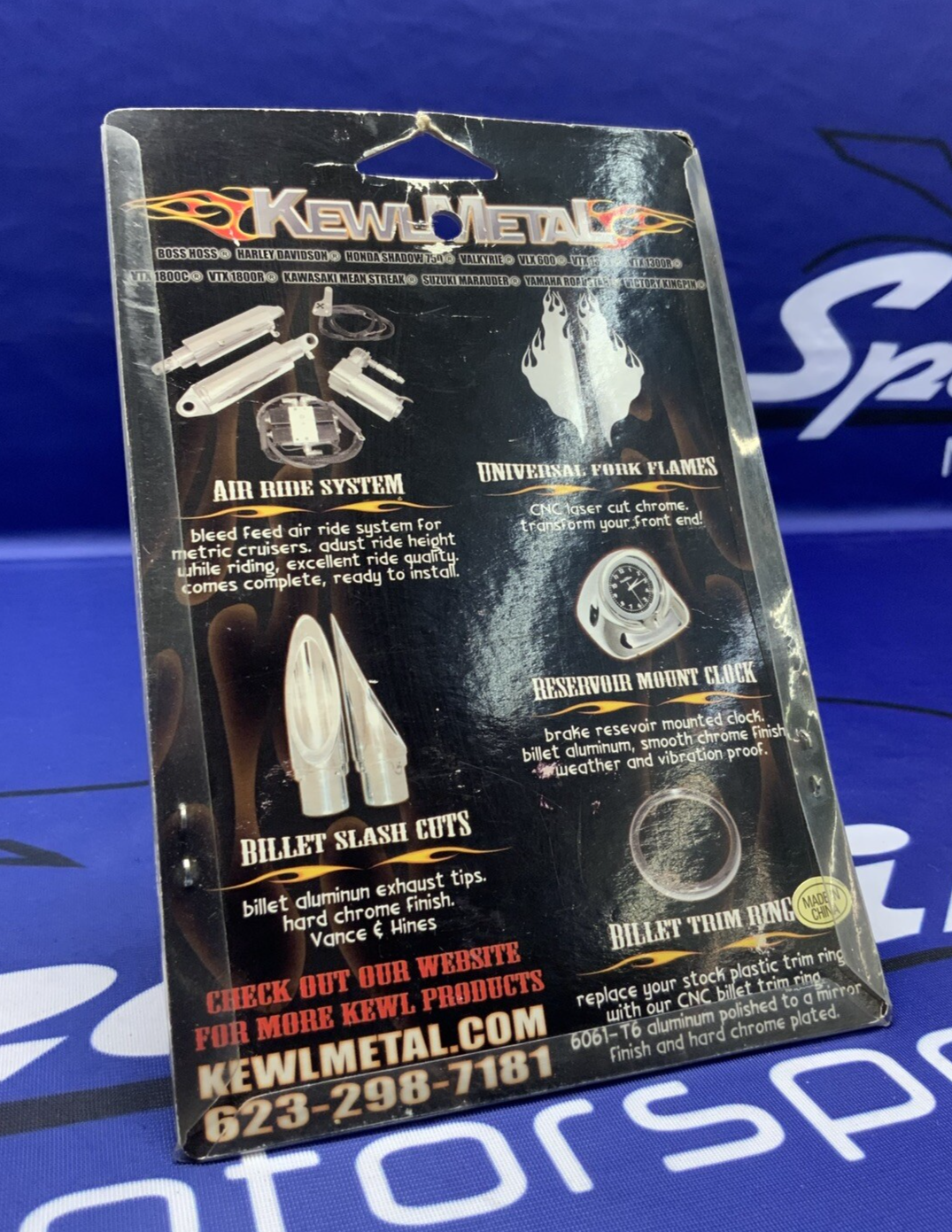 KewlMetal Grip End Helmet Lock Pair KUR-6248