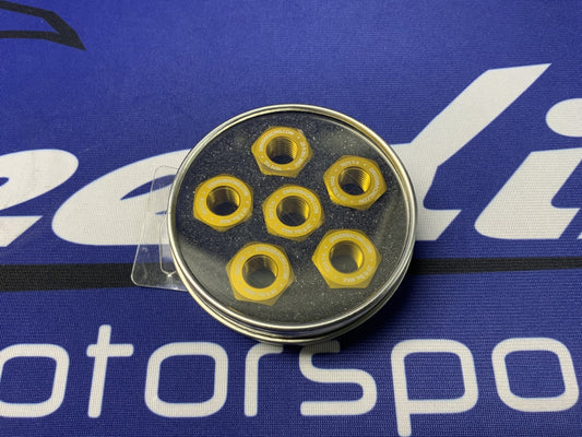 Driven Racing Sportbike Sprocket Nuts (Gold) DSN-GD