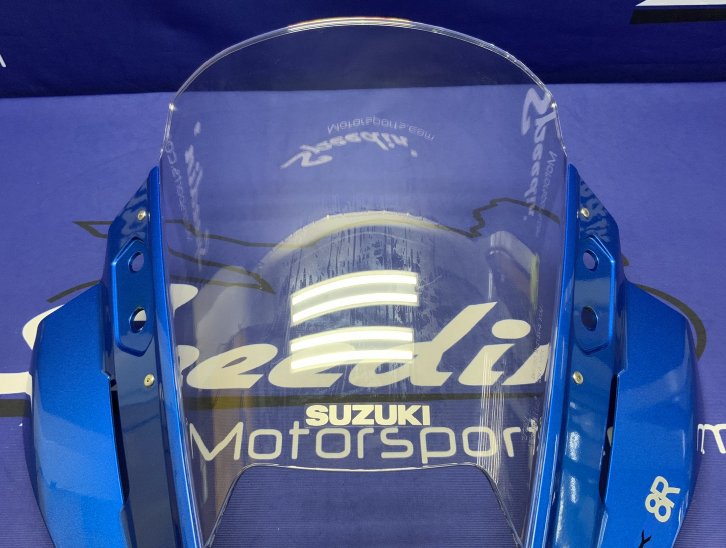 Suzuki Front Cowling W/ Windscreen(Triton Blue) GSX-8R 24-26 OEM 94410-25L01-6CX