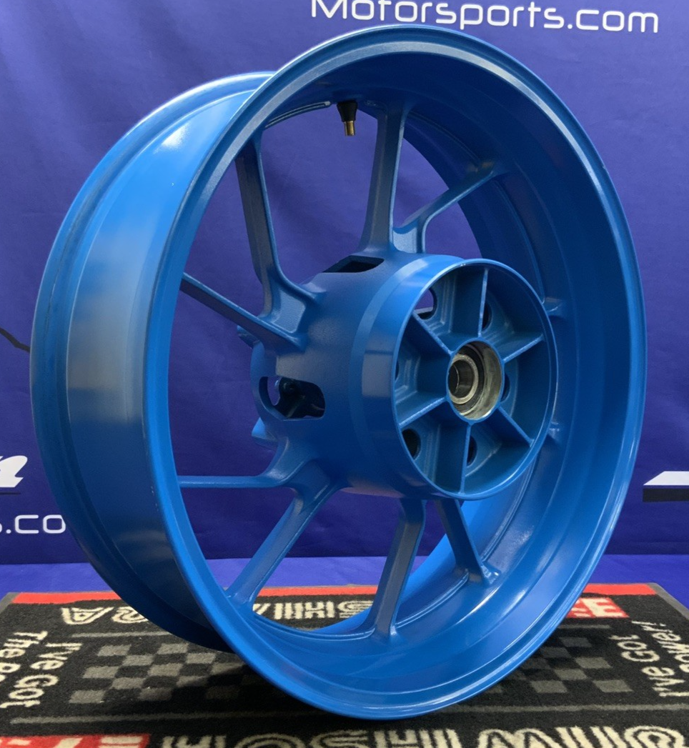 Suzuki Rear Wheel (Blue) GSX-8R 2024-2026 OEM 64111-25L00-QZB