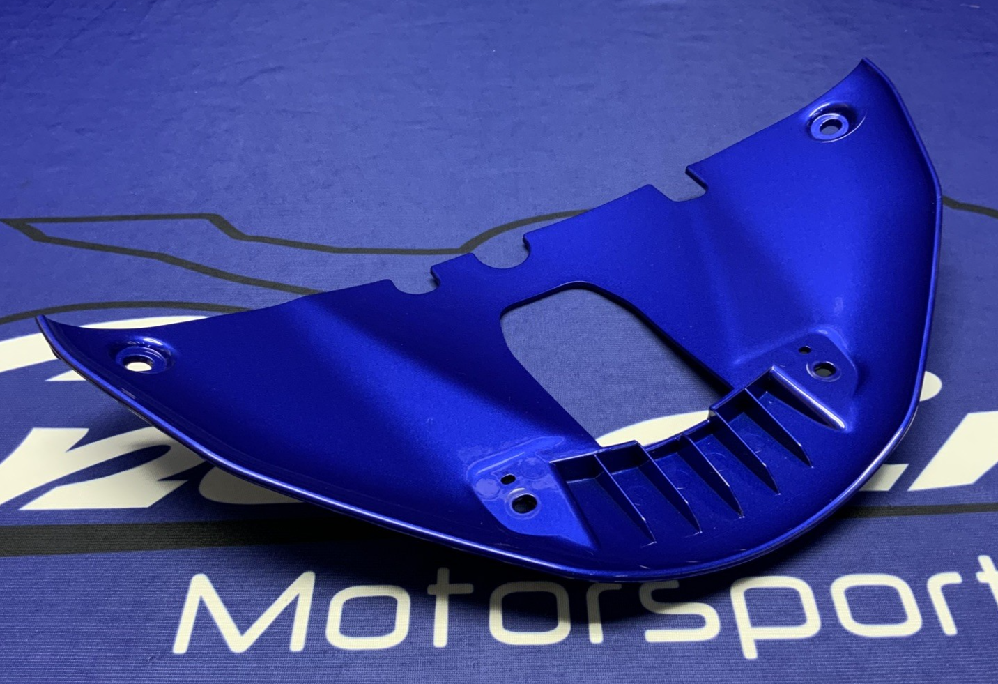 Yamaha Front Plate Cover Fairing (Blue) YZF-R7 2022-2025 OEM BEB-28361-00-P0