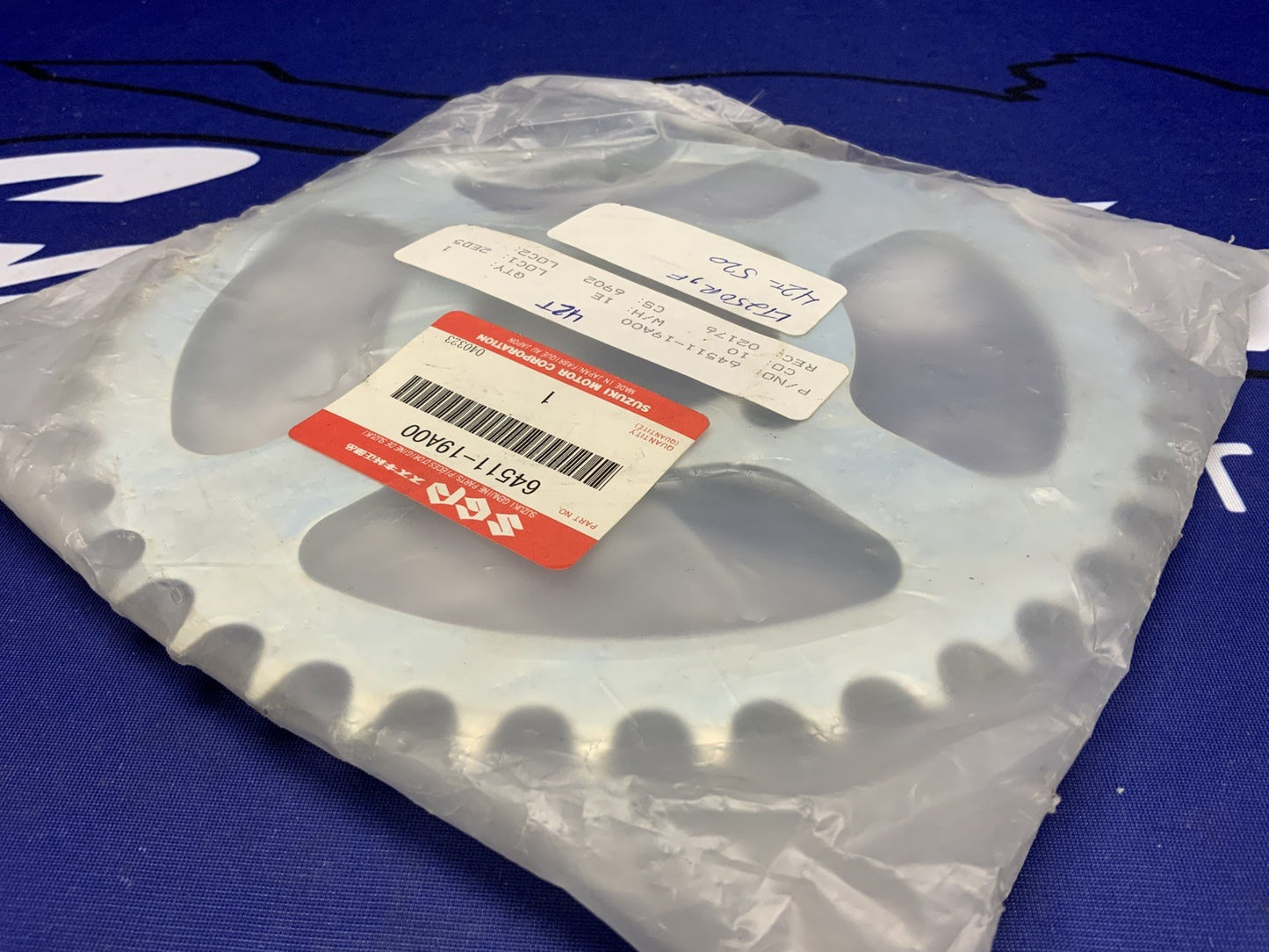 Suzuki Rear Sprocket LT250R QuadRacer 1985-1992 520 42 Tooth OEM 64511-19A00