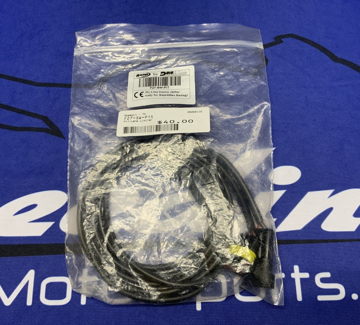 Rapid Bike Pit- Lane Limiter F27-SW-Pit