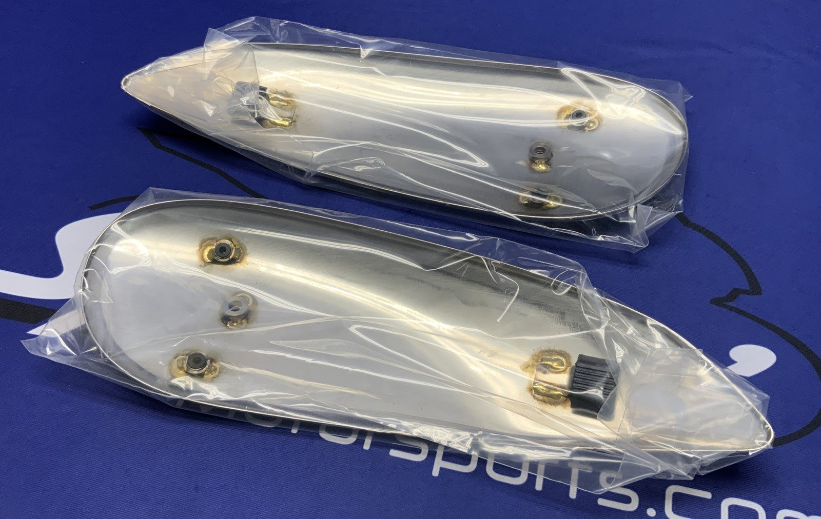 Ducati Tank Cover Set Chrome Scrambler 2017-2021 OEM 97380251A