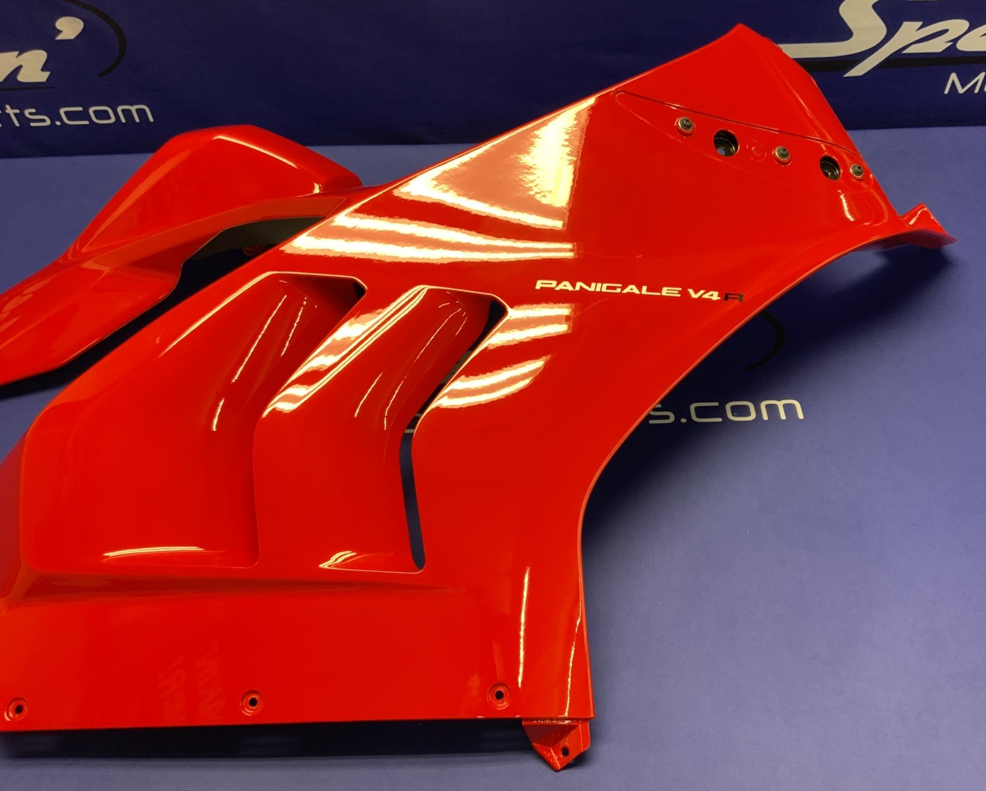 Ducati Upper Right Fairing (Red) Panigale 2020 OEM 4801A761AA