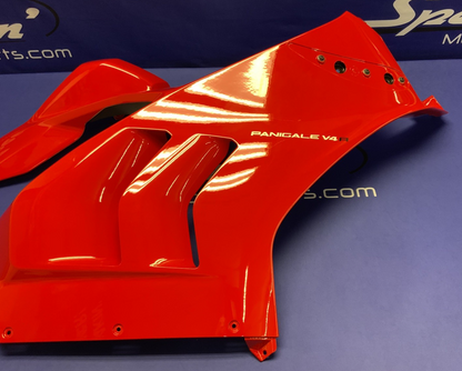 Ducati Upper Right Fairing (Red) Panigale 2020 OEM 4801A761AA