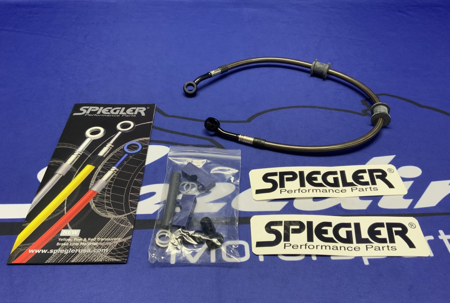 Spiegler Rear Brake Line Kit GSXR 1000 2012-2016 S-SU0299