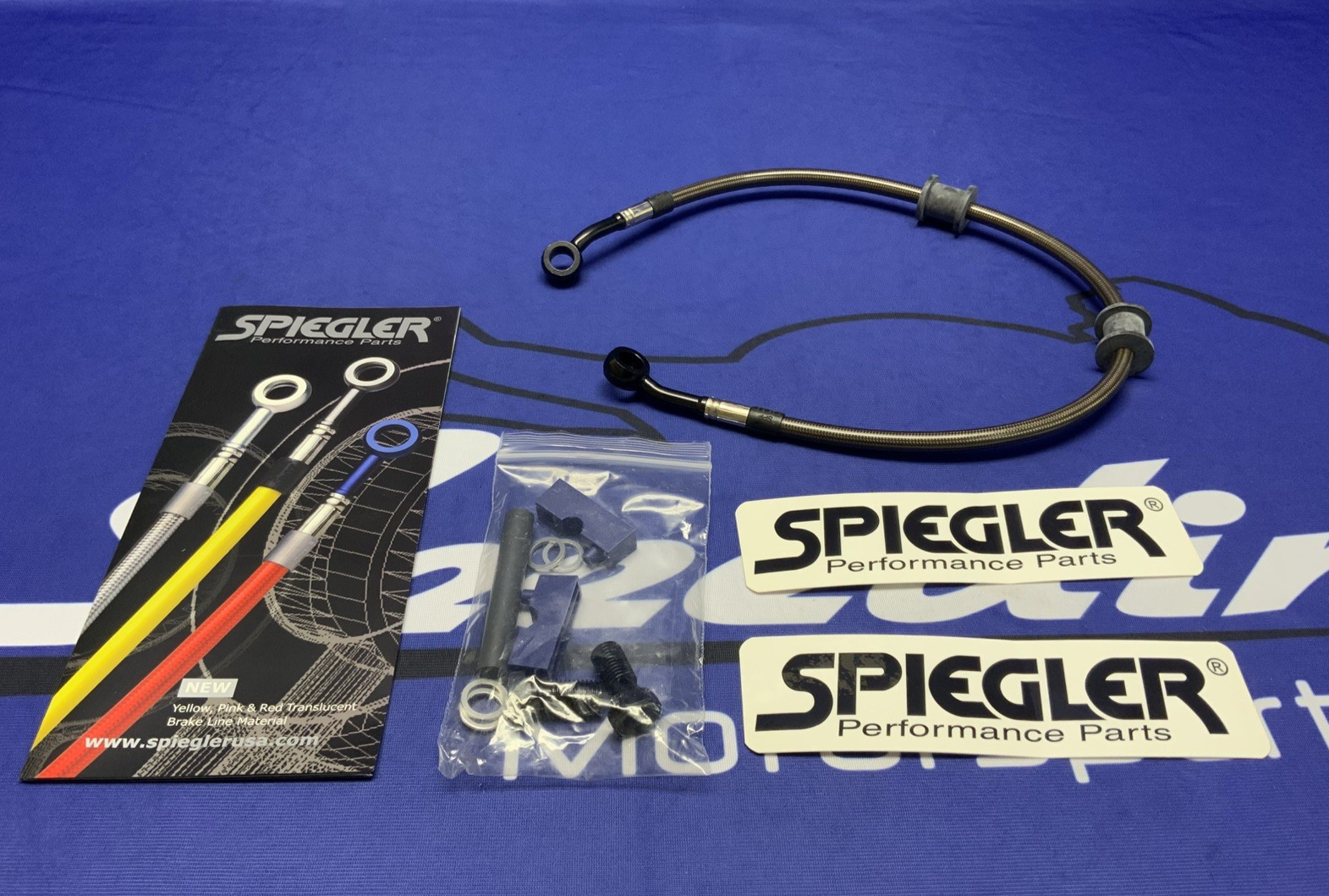 Spiegler Rear Brake Line Kit GSXR 1000 2012-2016 S-SU0299