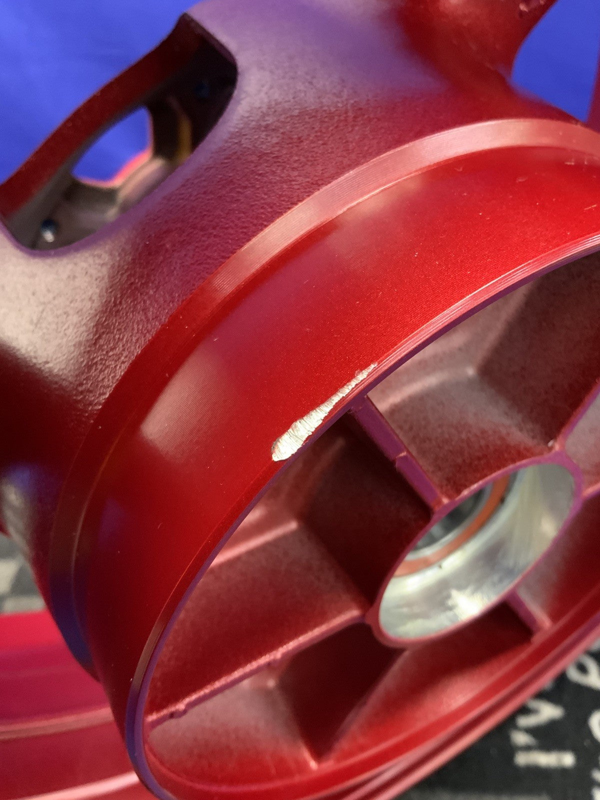 Suzuki Rear Wheel (Red) GSX-R600/750 2023-2024 OEM 64111-14J00-QGY-1