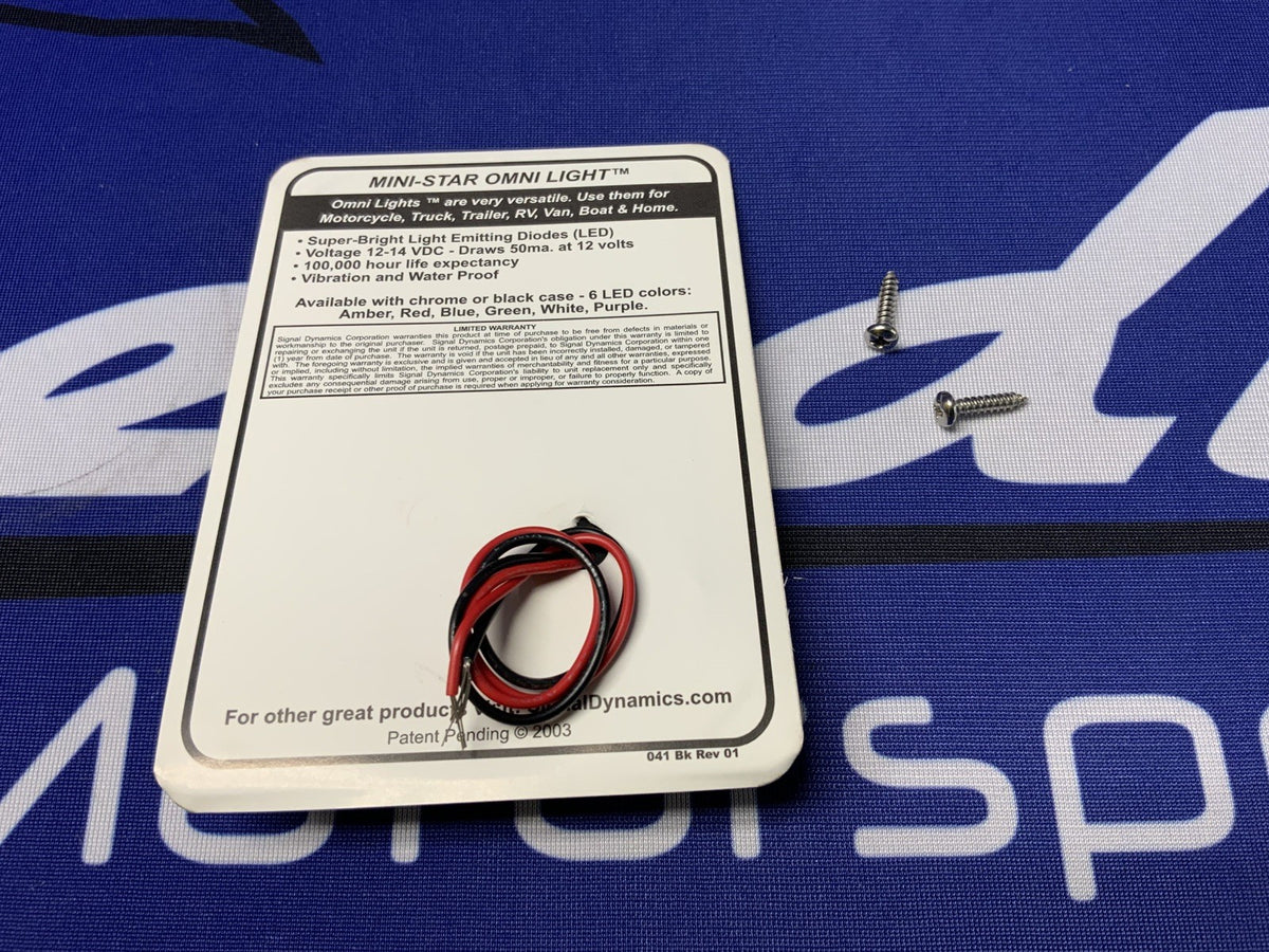 Signal Dynamics 4-LED Red Accent Light 03225