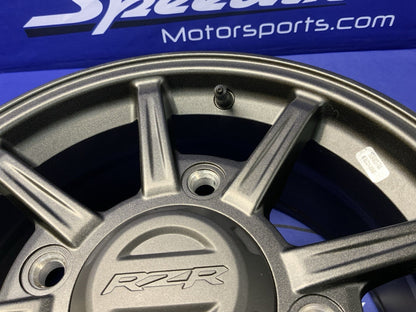 Polaris Rear and Front Wheel Rim Set Black RZR Pro 2021-2026 OEM 1524001-744