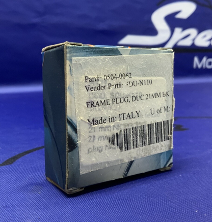 STM Ducati Frame Hole Protection Cap 21mm (Black) SDU-N110