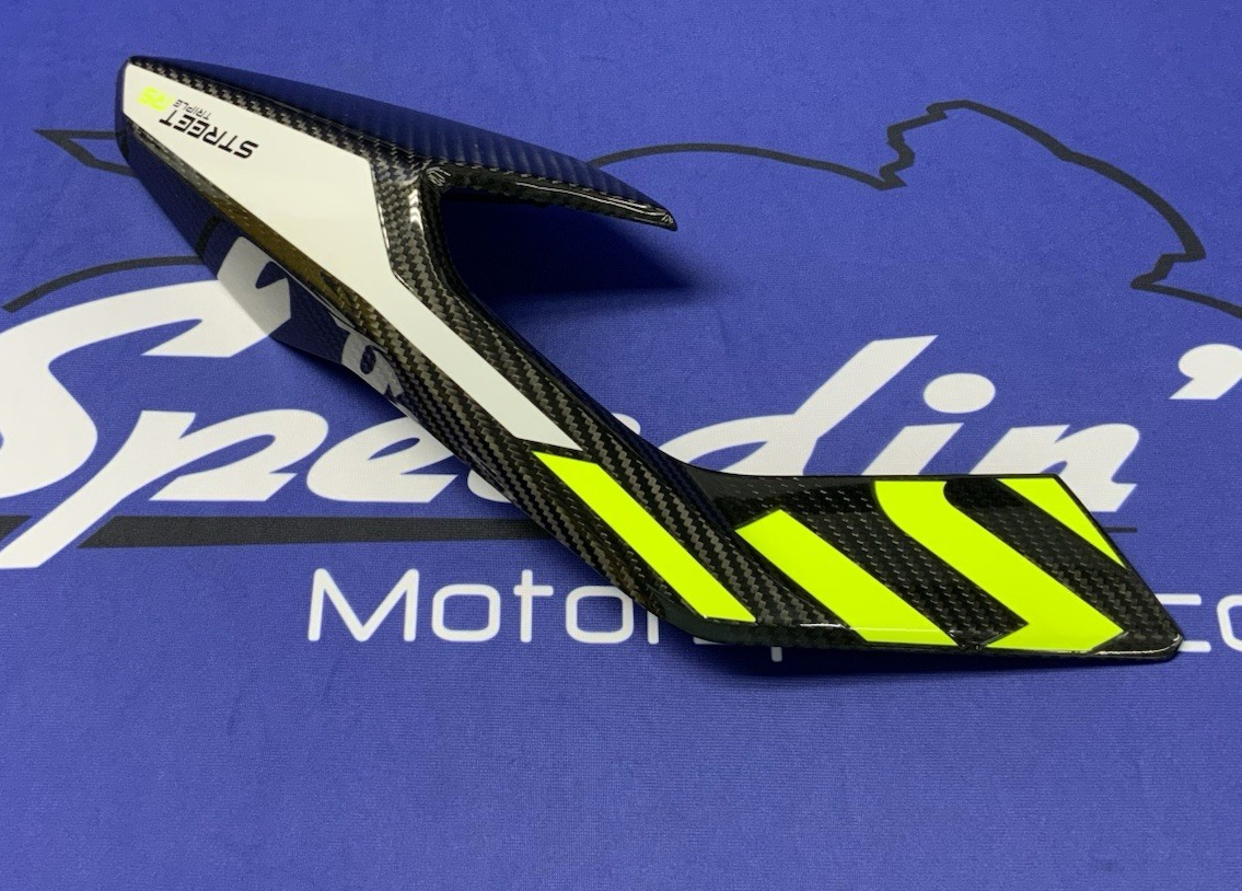 Triumph Right Panel (Carbon Fiber) Street Triple R/RS/Moto 2 23-25 OEM T2319911