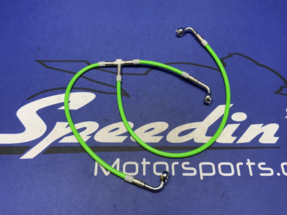 Spiegler Rennsport Green Brake Line Kit Suzuki GSX-R 600/750 2011-2026 S-SU0291