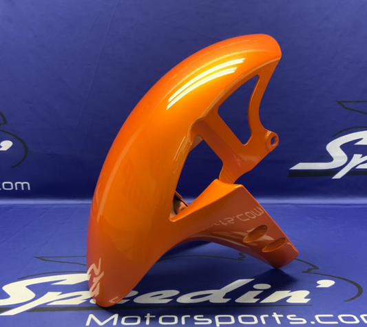 Yamaha Front Fender (Orange) YZF-R6 2017-2024 OEM 14B-Y2151-00-PG