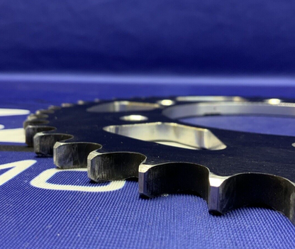 Vortex Racing Rear Sprocket (Black) 525-44T 921ZK-44