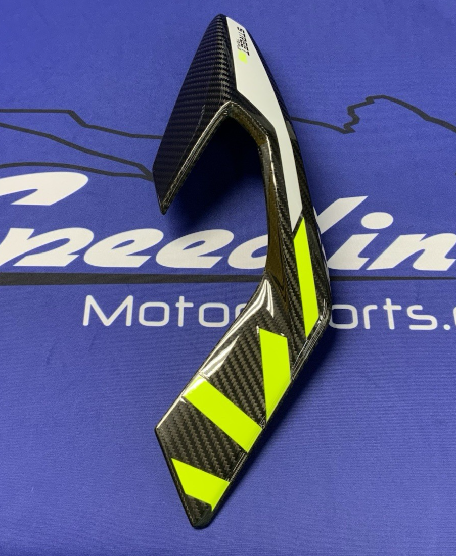 Triumph Left Panel (Carbon Fiber) Street Triple R/RS/Moto 2 23-25 OEM T2319910