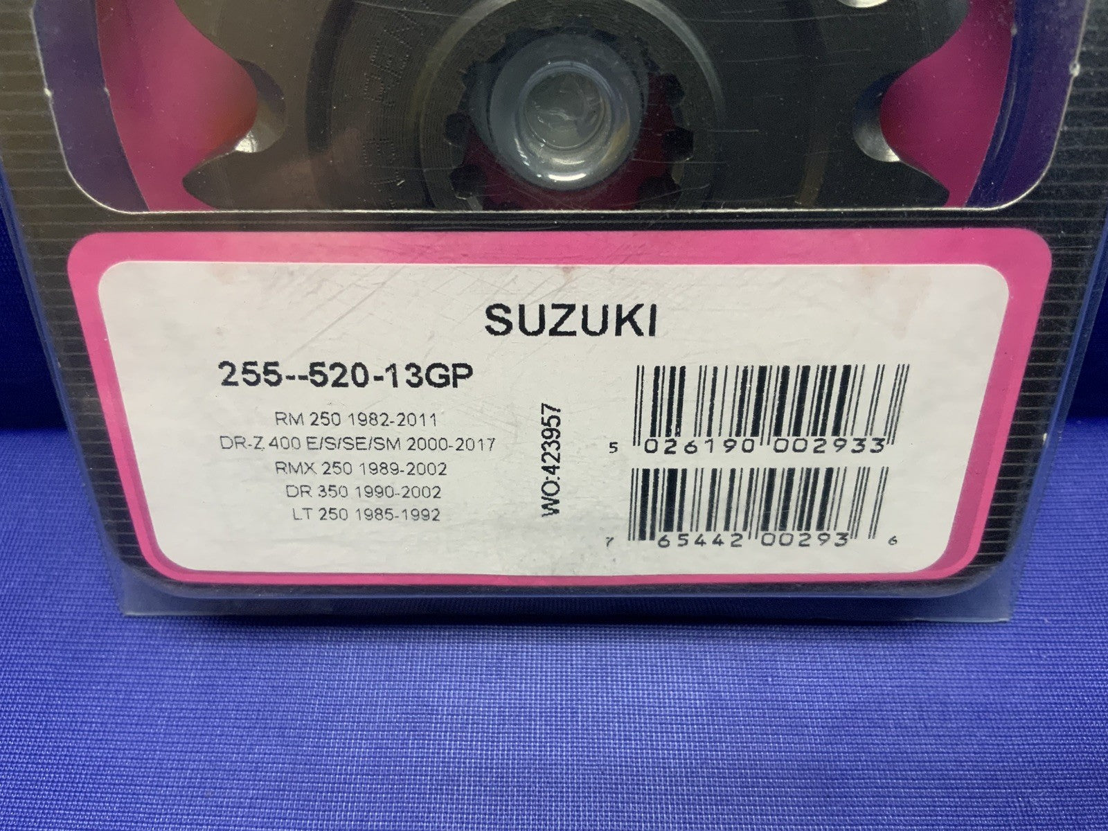 Renthal Front Sprocket Suzuki RM250 1982-2011 255-520-12GP