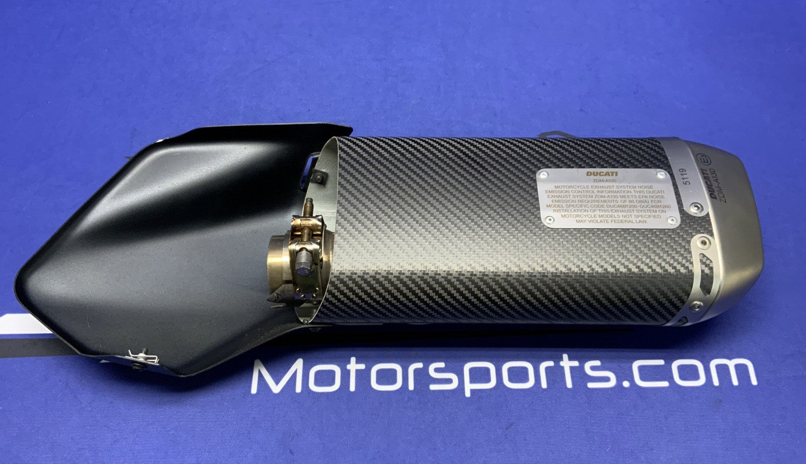 Ducati Exhaust Muffler Multistada Pikes Peak 1260 2020-2023 OEM 57314132A