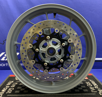 Suzuki Front Wheel W/ Rotors (Matte Gray) GSX-8R 2024-2026 OEM 54111-25L00-QZP