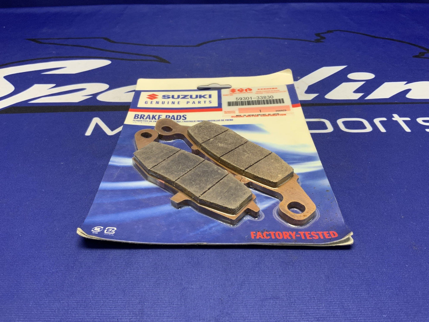 Suzuki Front Left Brake Pads Katana GSX600F/750F 1998-2006 OEM 59301-33830