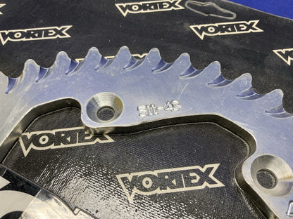 Vortex Aluminum Rear Wheel Sprocket 520 43T Suzuki DR-Z400 2000-2024 OEM 511-43