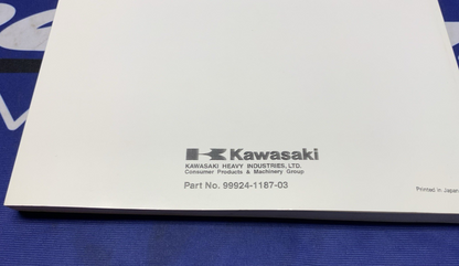Kawasaki Lakota 300 Service Manual 1995-2004 OEM 99924-1187-03