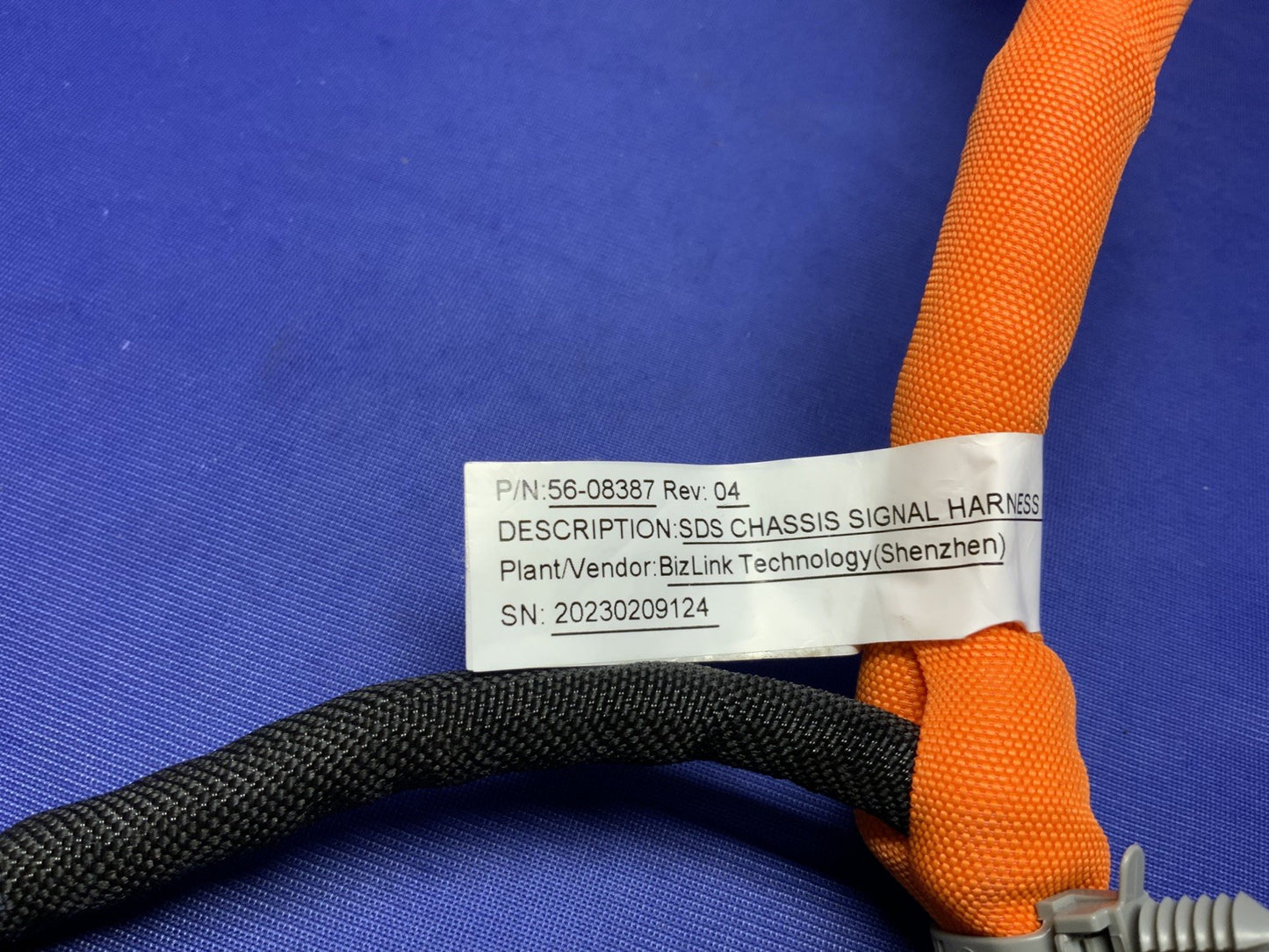 Zero SDS Chassis Signal Harness SR 2018-2021 56-08387